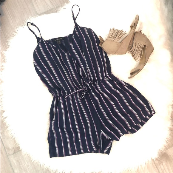 Banana Republic stripe short romper - Picture 2 of 8
